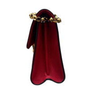 Louis Vuitton Shoulder Chain Brown Leather Victoire Red Bag